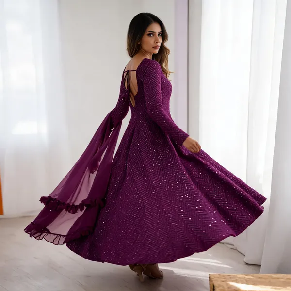 Purple_Georgette_Anarkali_For_Women