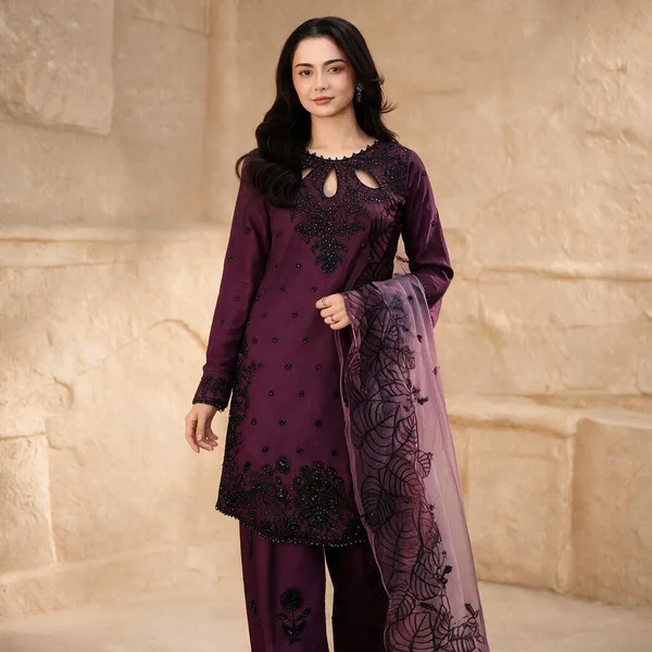 Purple_Cotton_3_Pcs_Palazzo_Pair_For_Women