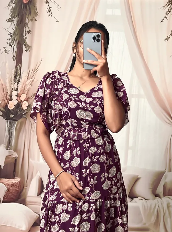 Maroon_Floral_Fit_And_Flare_Dress_for_Women