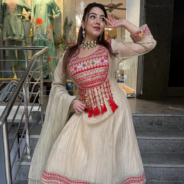 Cream_Embroidered_Anarkali_Suit_Set_for_Women