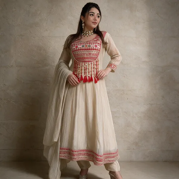 Cream_Embroidered_Anarkali_Suit_Set_for_Women