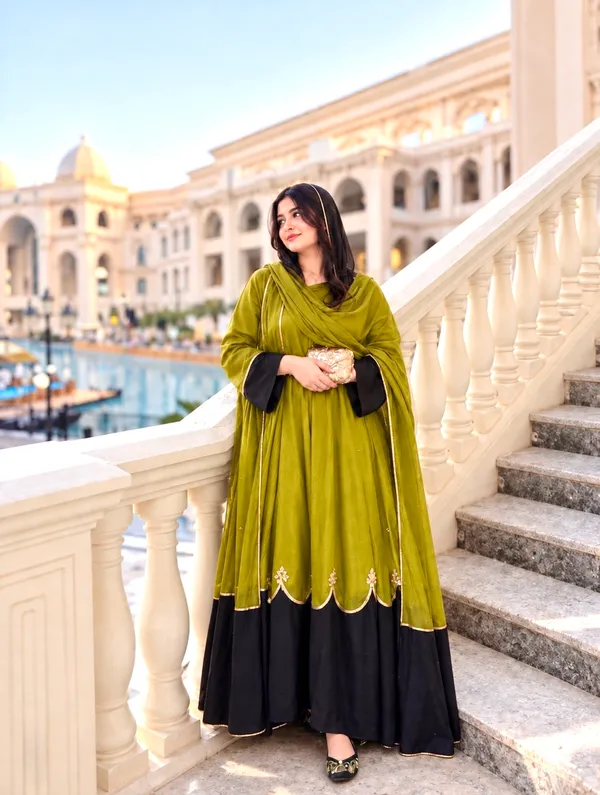 Olive_Green_Embroidered_Kurta_Set_for_Women