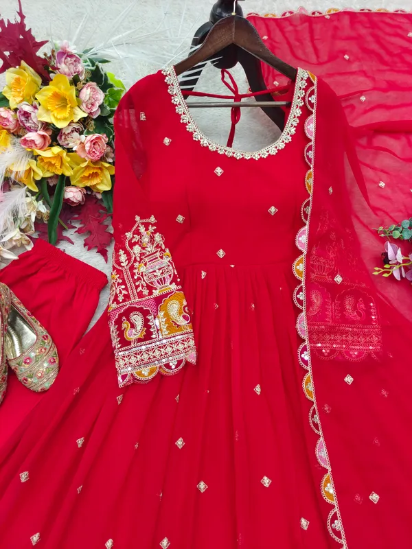 Red_Embroidered_Anarkali_Suit_Set_for_Women