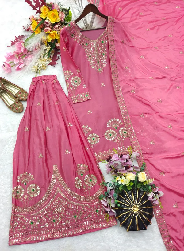 Pink_Embroidered_Straight_Suit_Set_for_Women