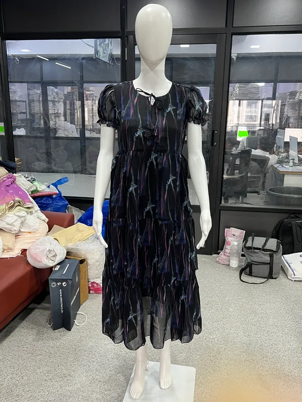 Black_Sheer_Printed_Tiered_Maxi_Dress_for_Women
