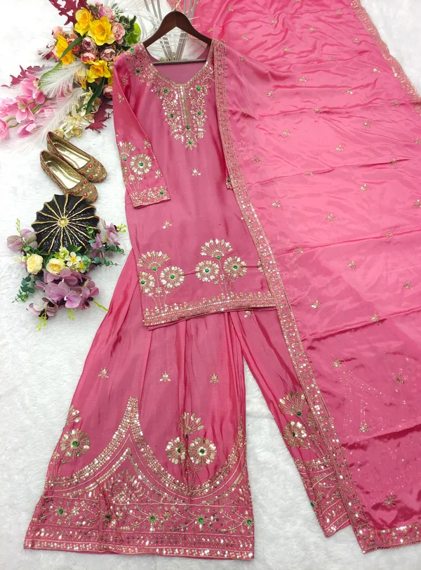 Pink_Embroidered_Straight_Suit_Set_for_Women
