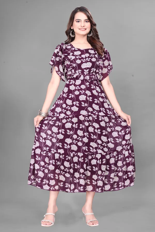 Maroon_Floral_Fit_And_Flare_Dress_for_Women