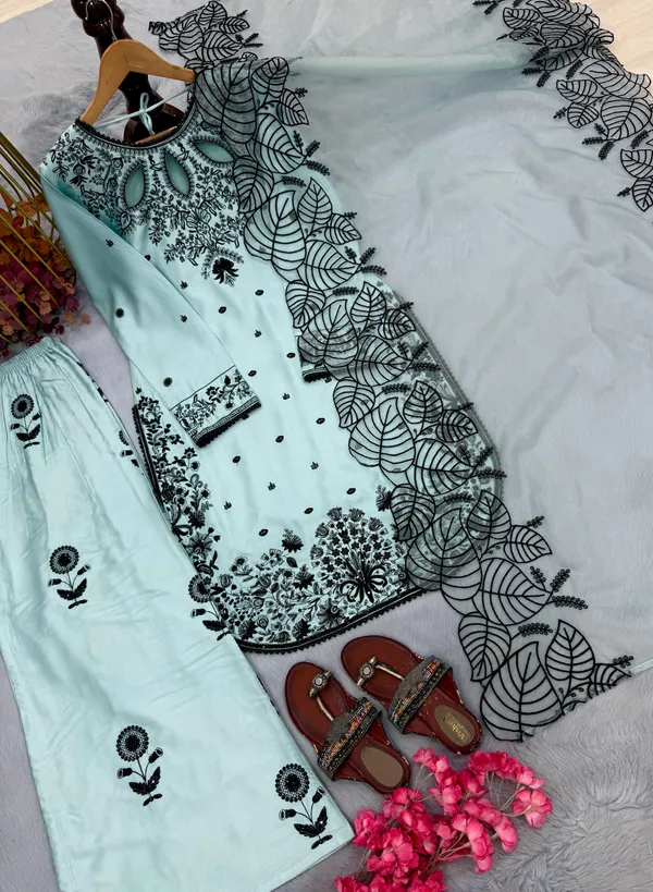 Aqua_Embroidered_Straight_Suit_Set_for_Women