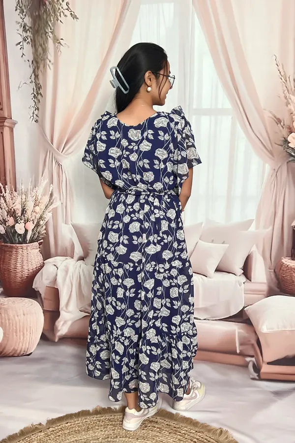 Navy_Floral_Fit_And_Flare_Dress_for_Women