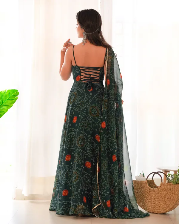Green_Printed_Anarkali_Dress_With_Dupatta_For_Women