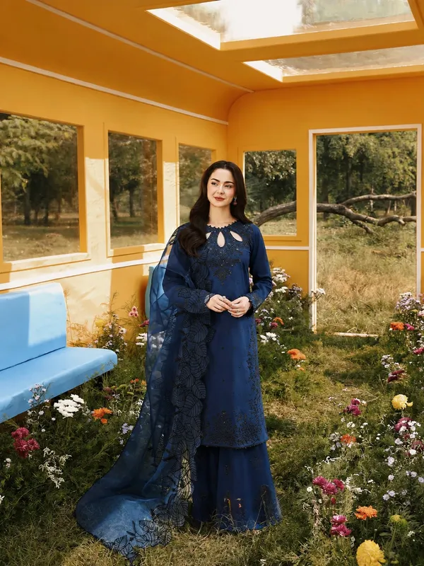 Navy_Blue_Embroidered_Kurta_Pant_Dupatta_Set_for_Women