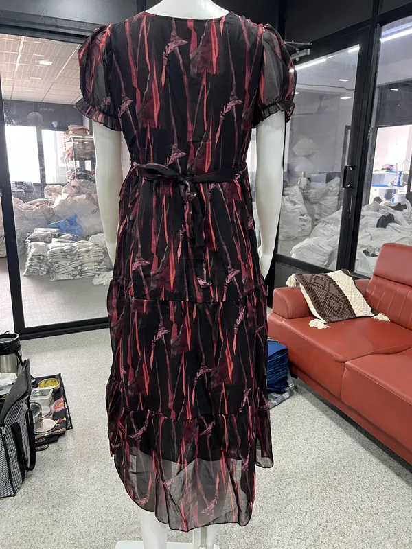 Black_Printed_A-Line_Midi_Dress_for_Women