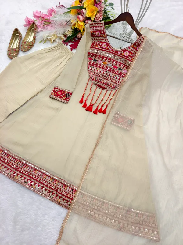 Cream_Embroidered_Anarkali_Suit_Set_for_Women