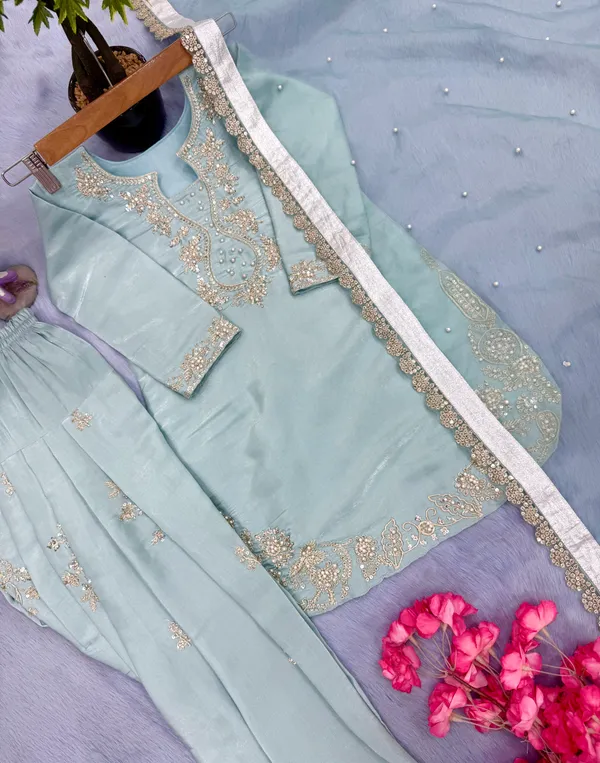 Light_Blue_Embroidered_Ethnic_Suit_Set_for_Girls