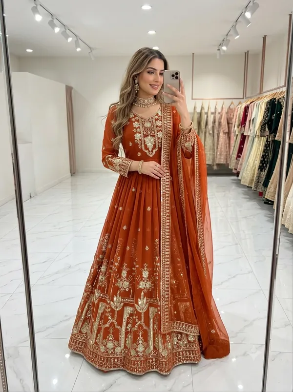 Rust_Embroidered_Anarkali_Suit_for_Women