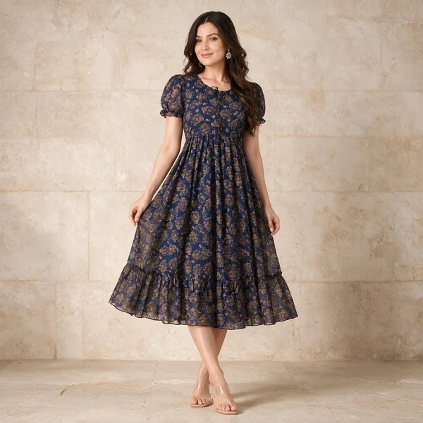 Navy_Blue_Georgette_Fit_And_Flare_Dress_For_Women