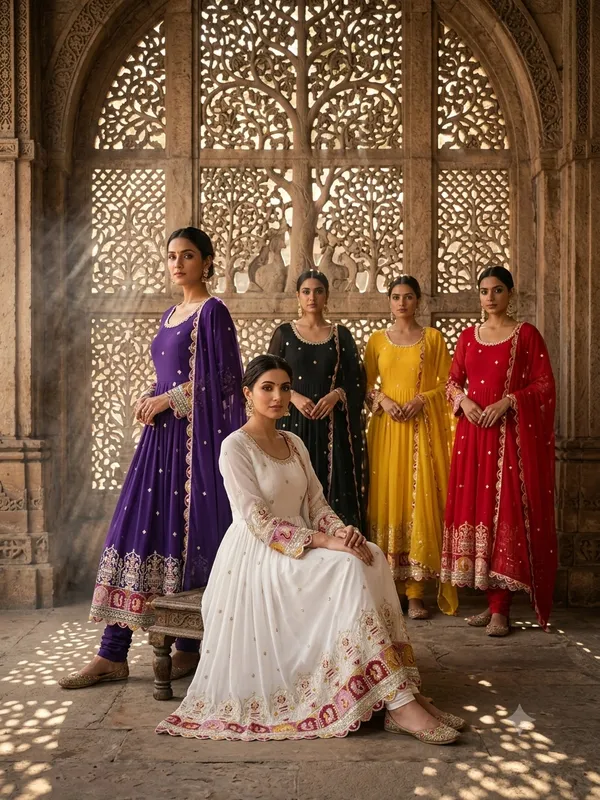 Purple_Embellished_Anarkali_Suit_Set_for_Women