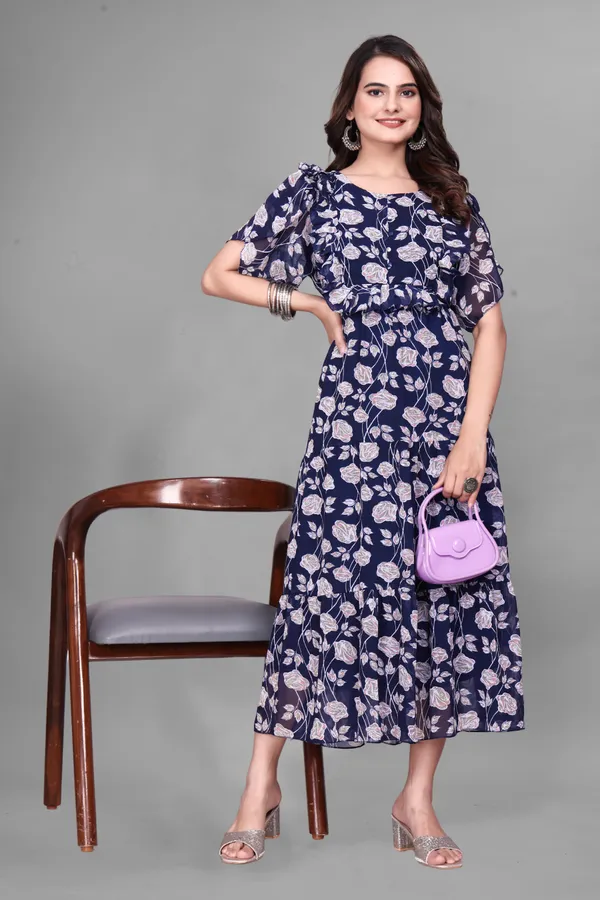 Navy_Blue_Georgette_Floral_Fit_And_Flare_Dress_For_Women