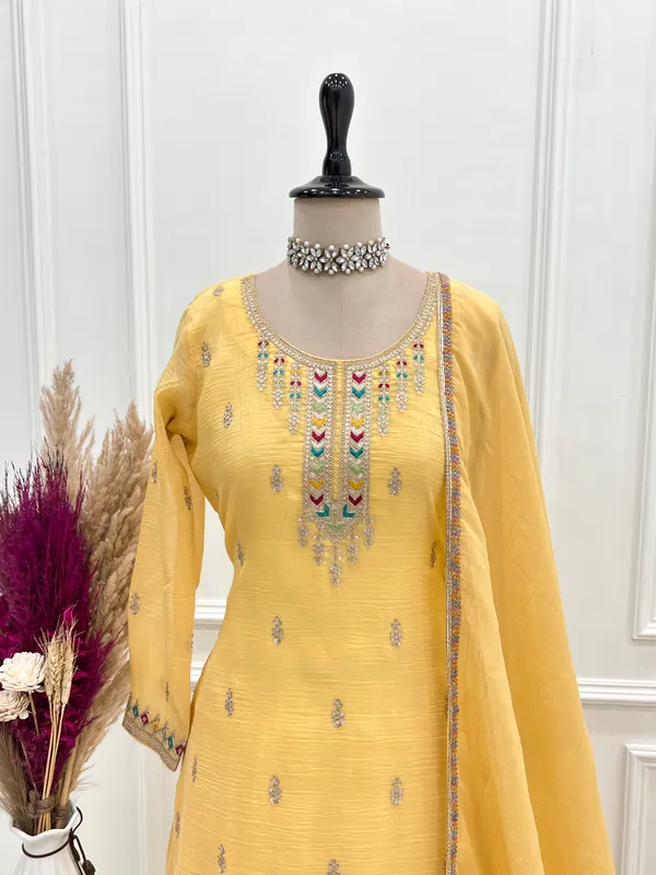 Yellow_Embroidered_Straight_Kurta_Set_for_Women
