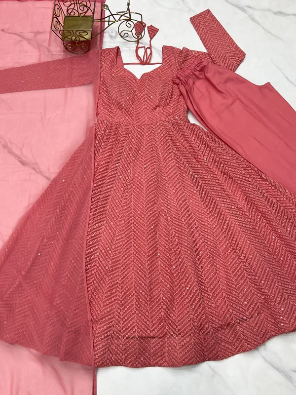 Pink_Printed_Anarkali_Suit_Set_for_Women