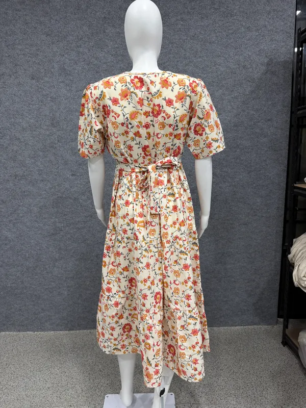 Beige_Floral_Midi_Fit_And_Flare_Dress_for_Women