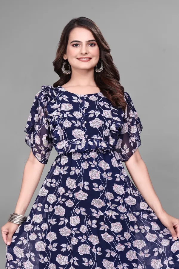 Navy_Blue_Georgette_Floral_Fit_And_Flare_Dress_For_Women