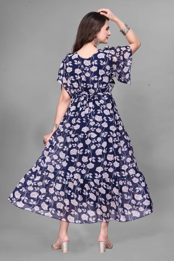 Navy_Floral_Fit_And_Flare_Dress_for_Women