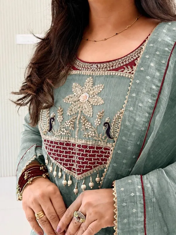 Mustard_Embroidered_Ethnic_Suit_Set_for_Women