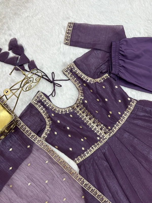 Purple_Embellished_Anarkali_Suit_Set_for_Women