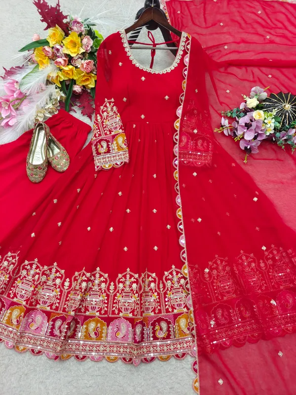 Red_Embroidered_Anarkali_Suit_Set_for_Women