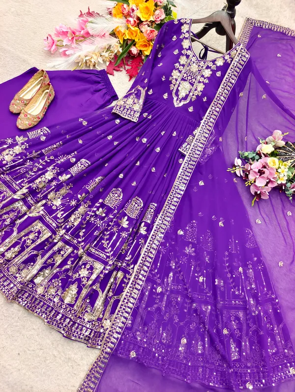 Purple_Embroidered_Anarkali_Suit_Set_for_Women