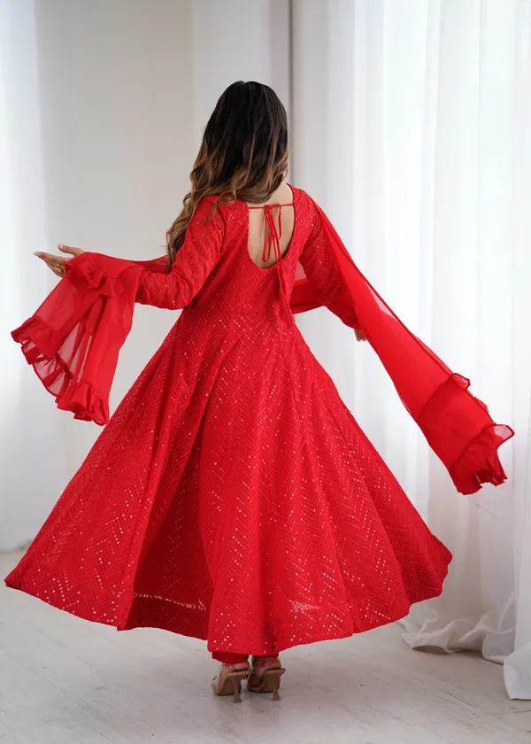 Red_Embellished_Flared_Anarkali_Suit_Set_for_Women