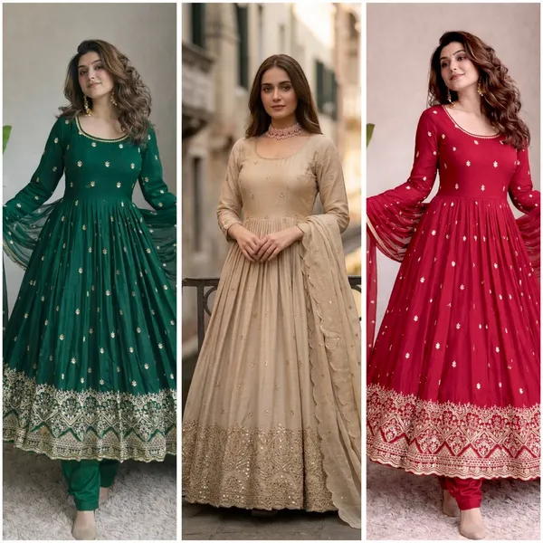 Maroon_Embroidered_Anarkali_Suit_Set_for_Women