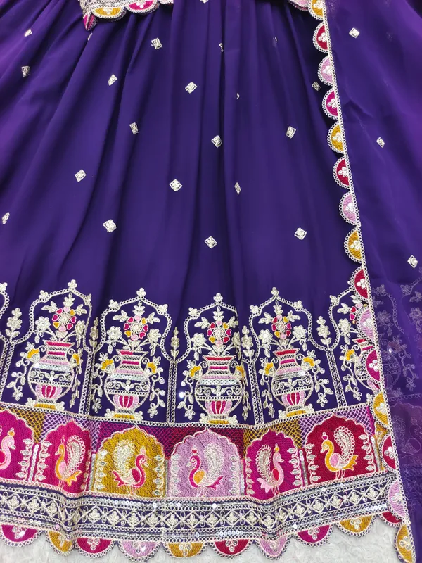 Purple_Embellished_Anarkali_Suit_Set_for_Women