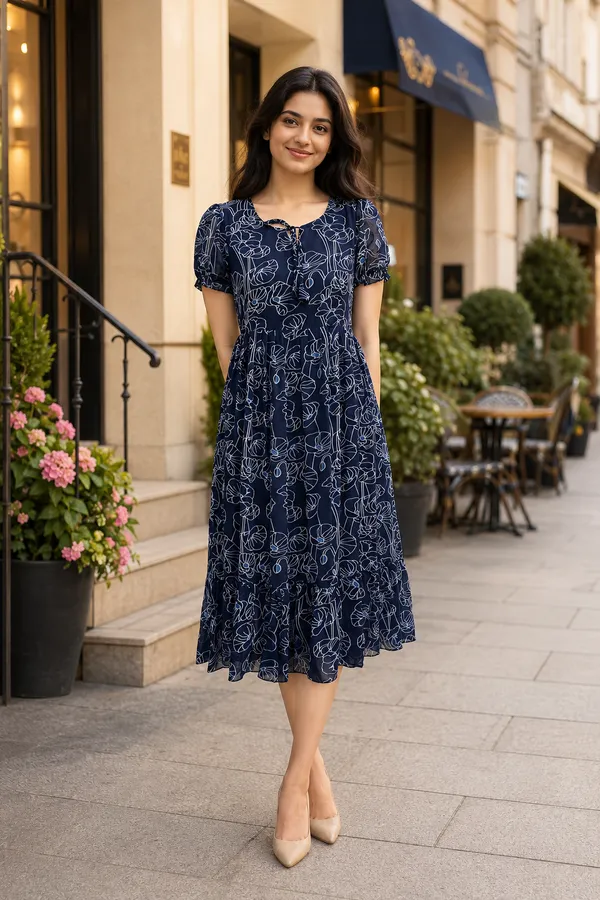 Navy_Floral_Fit_And_Flare_Midi_Dress_for_Women
