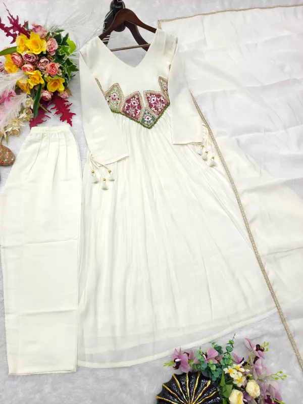 White_Embroidered_Anarkali_Suit_Set_for_Women