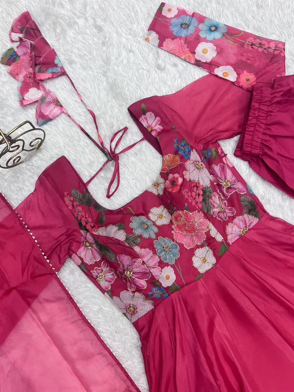 Pink_Floral_Anarkali_Suit_Set_for_Women