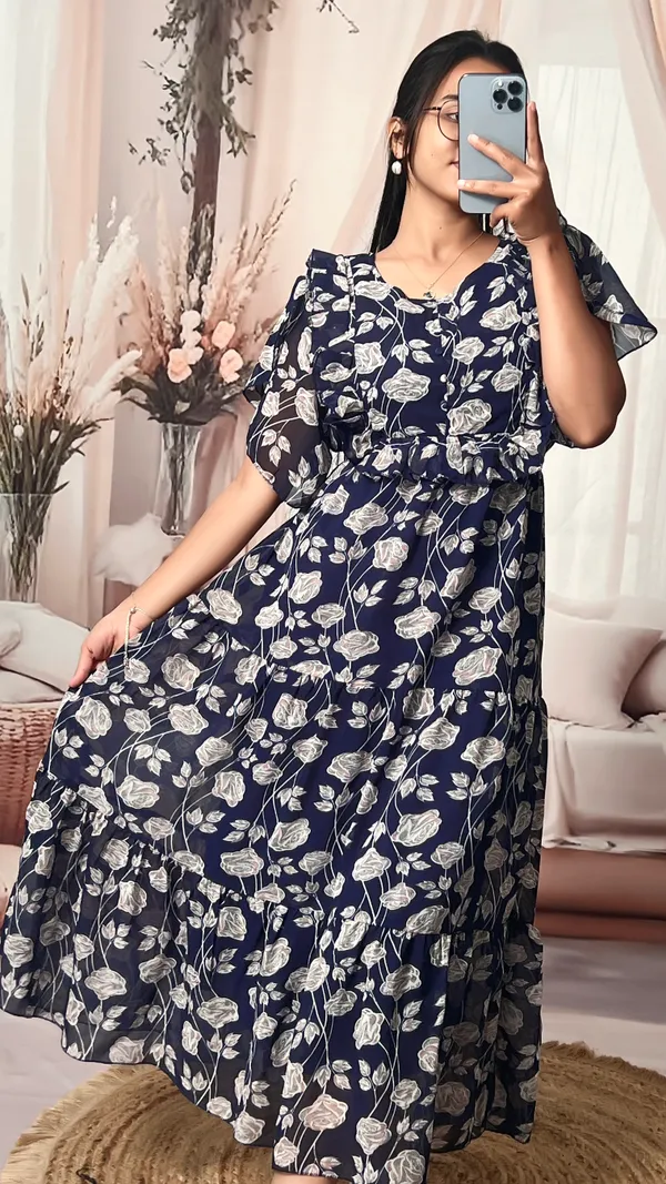 Navy_Blue_Georgette_Floral_Fit_And_Flare_Dress_For_Women
