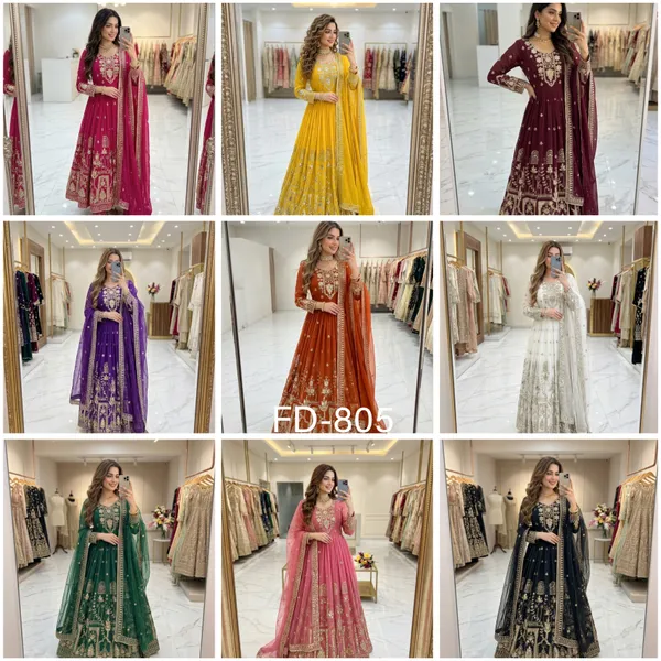 Maroon_Embroidered_Anarkali_Suit_Set_for_Women
