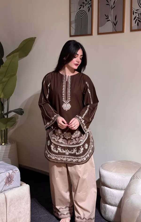 Brown_Roman_Silk_Embroidered_Kurta_Palazzo_Set_for_Women