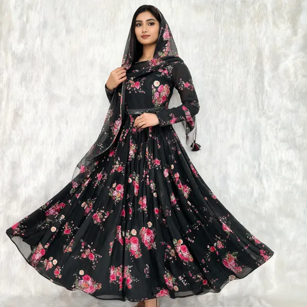 Black_Cotton_Anarkali_For_Women