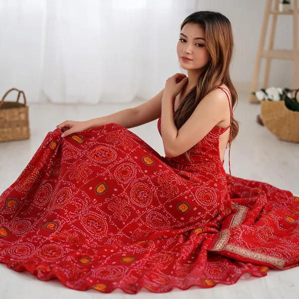 Red_Cotton_Anarkali_Gown_For_Women