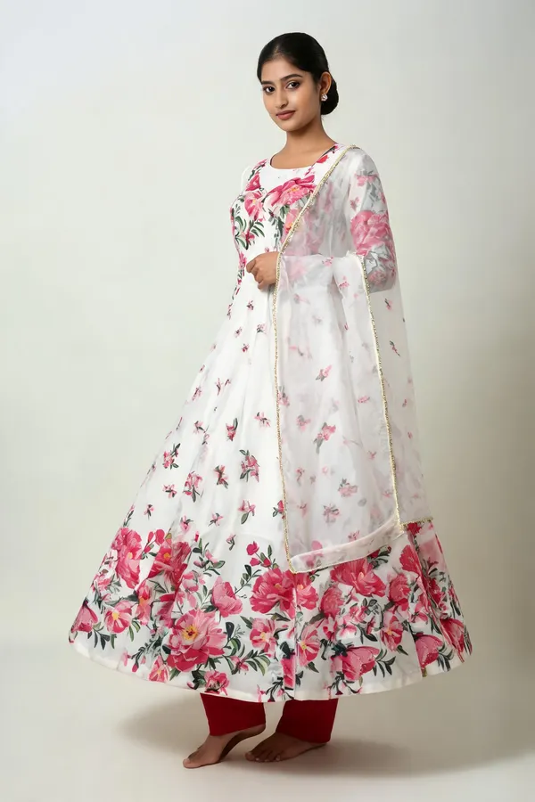 White_Cotton_Anarkali_Gown_For_Women