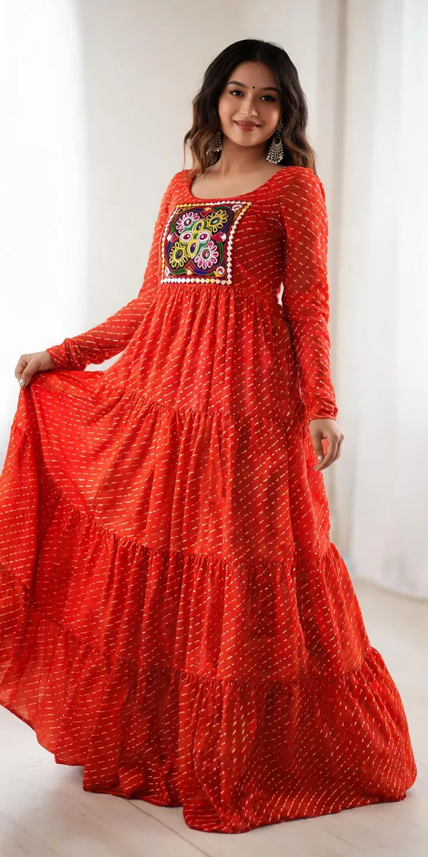Red_Georgette_Anarkali_For_Women