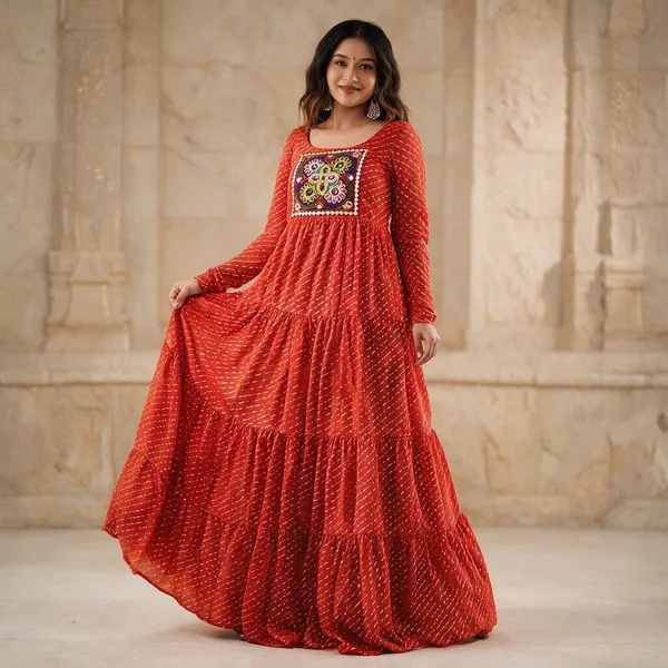 Red_Georgette_Anarkali_For_Women