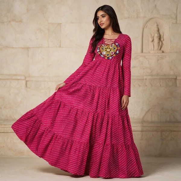 Magenta_Georgette_Anarkali_For_Women