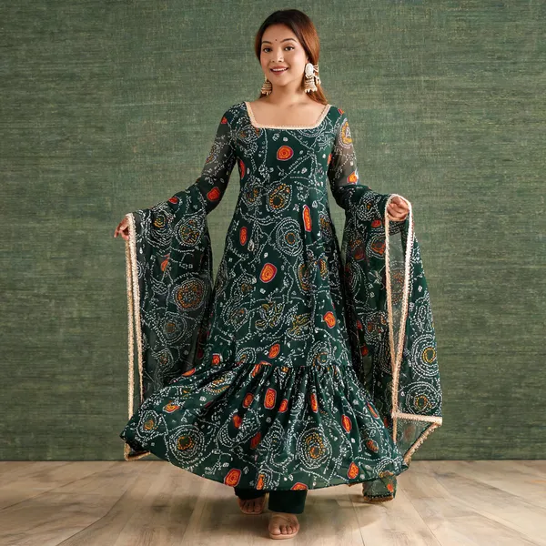 Green_Cotton_Anarkali_For_Women
