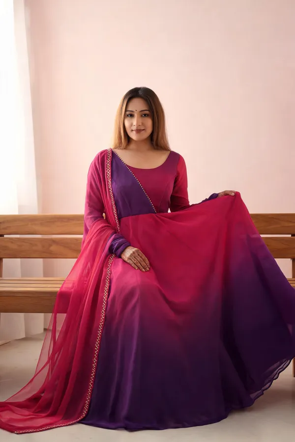 Pink_&_Purple_Georgette_Anarkali_For_Women