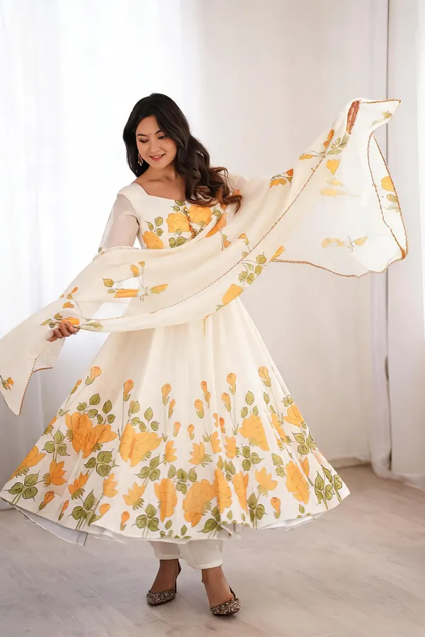 Ivory_Cotton_Dress_For_Women