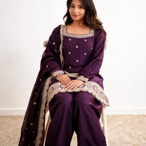 Purple_Silk_Dress_For_Women
